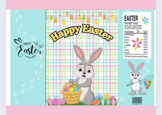 Easter Party Favor & Activities Editable Templates